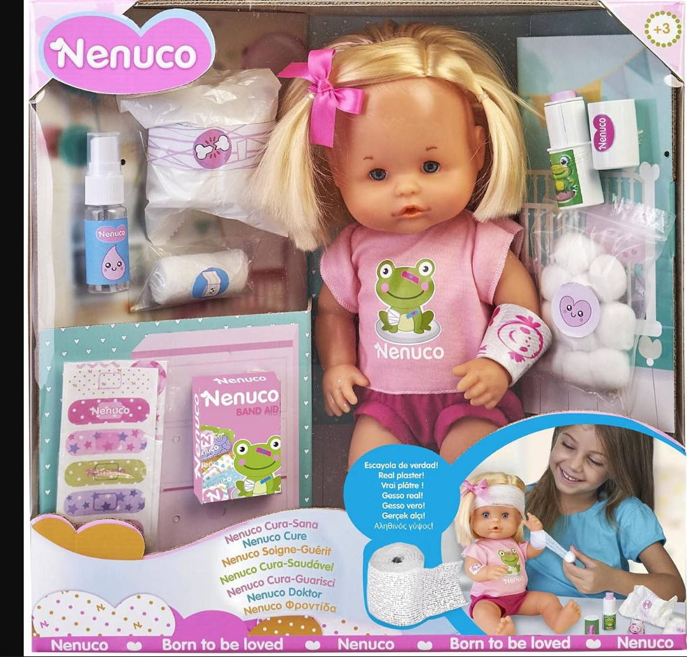 Boneca para Brincar de Médicos com o seu bebé