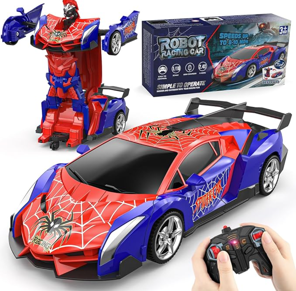 Carro Transformer Spider-Man
