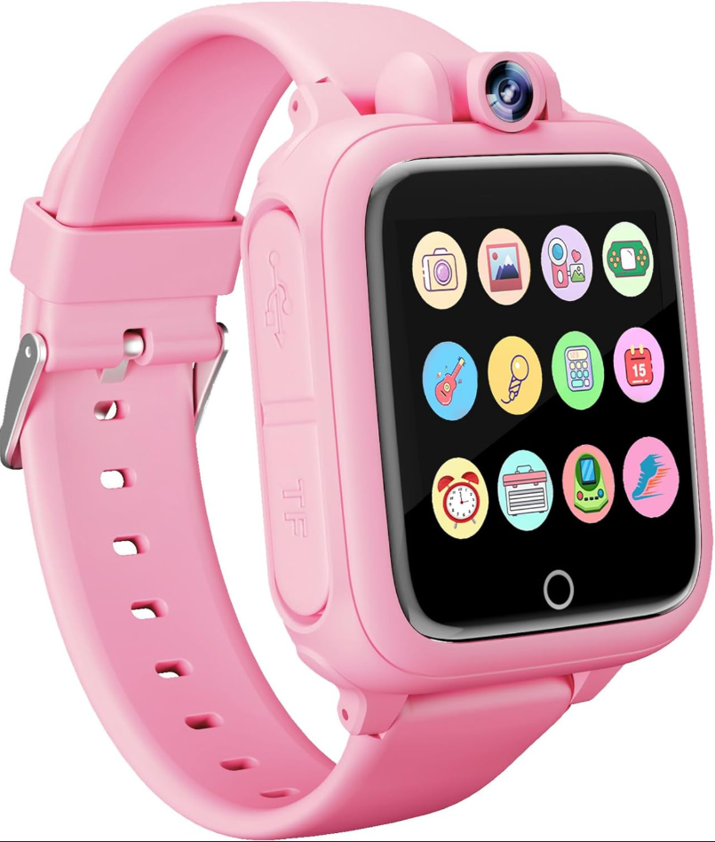 Relógio inteligente para crianças, Smartwatch menina